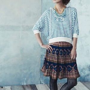 Anthropologie edme&esyllte Recurring Theme Skirt